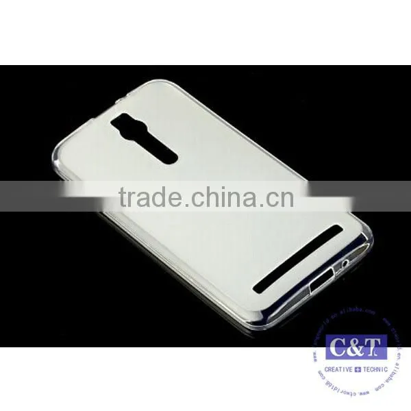 C&T New Hot TPU Slim Flexible Transparent Case for Asus Zenfone Selfie Zd551kl Clear photo-3