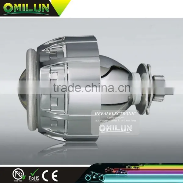 3 Inch bi Xenon HID Projector Lens With Double Angel Halo Ring photo-4