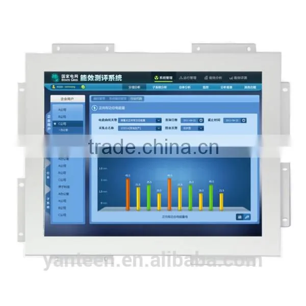 Embedded 19inch Industial Open Frame Monitor With Resistive Touchscreen photo-2