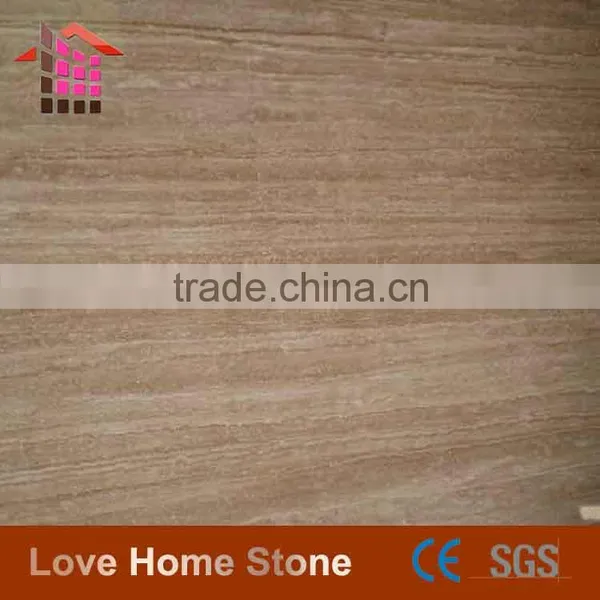 Wood Travertine Marble Tile Floor photo-5