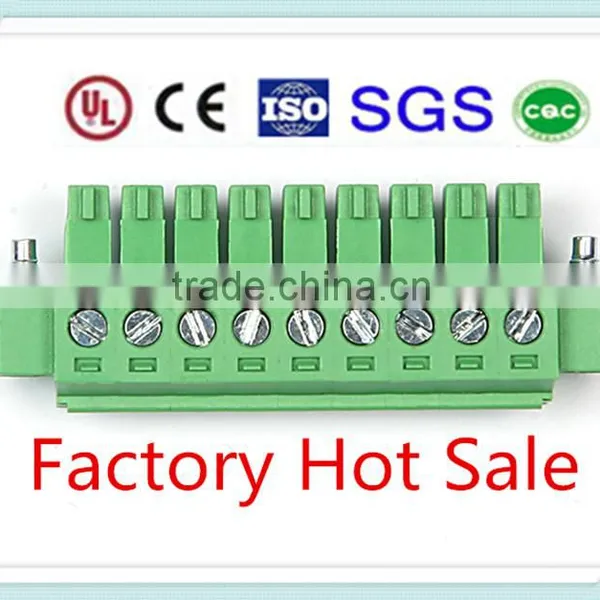 3.5 Plug in Terminal Block 300V 10A Pitch: 3.5mm/3.81mm photo-5