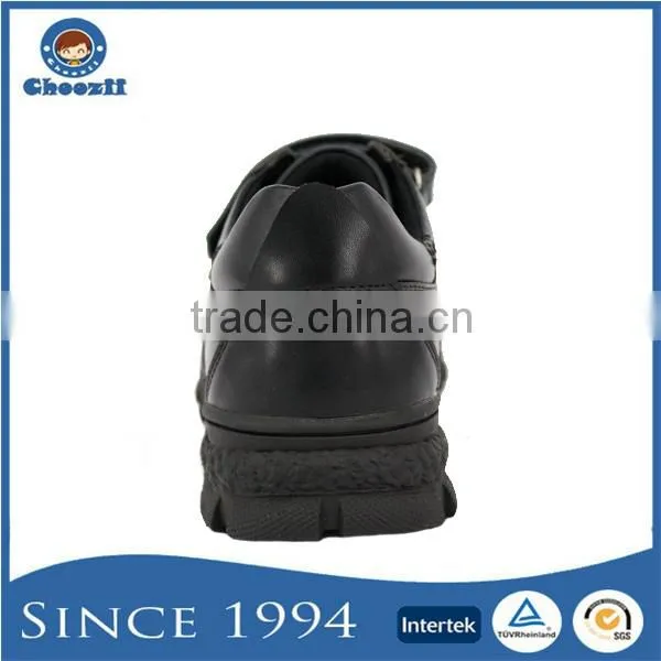 2016 Wholesale Skidproof Pure Leather Children Athletic School Shoes photo-3