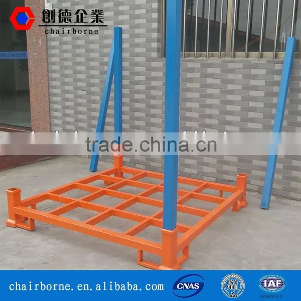 ISO Certificated Steel Metal Customized Stacking Frame Industrial Steel Storage Pallet Racks photo-2