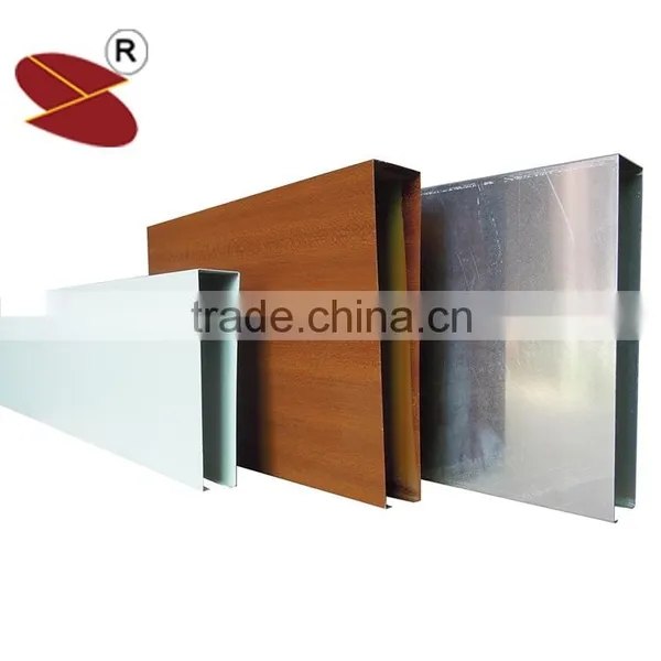 1.5 Thickness High Quality Aluminum Baffle False Ceiling Tiles photo-5
