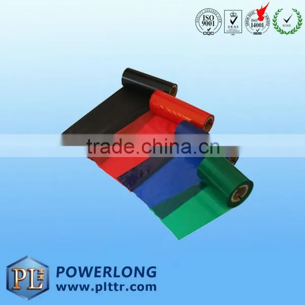 Thermal Transfer Printer Ribbon Color Wax Jumbo Roll