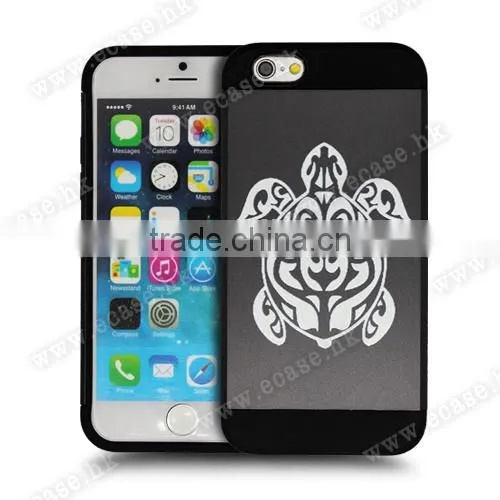 For Iphone 6 Good Quality Ocase Designable Colorful Drawing Painting PC/TPU Two in One Phone Case With Press Key photo-4