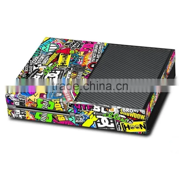 Customized Pattern Color ! Easy to Remove Design Beautiful Flower Skin Sticker for Microsoft Xbox One photo-2
