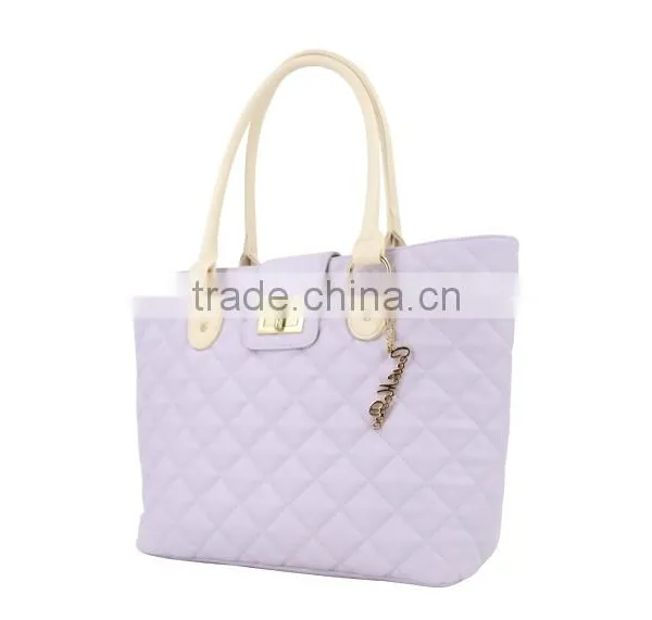 2016 Women Quilted Fabric Tote Bags photo-2