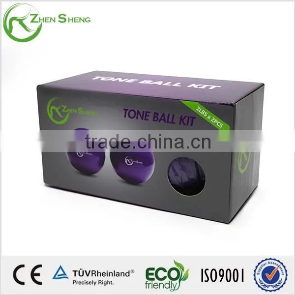 ZHENSHENG Sand Filled Leather Medicine Ball photo-2