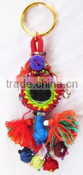 Kuchi Afghan Banjara Tribal Beaded Hair Hanging Tribal Tassels Belly Dancing Costume Bag Tassels