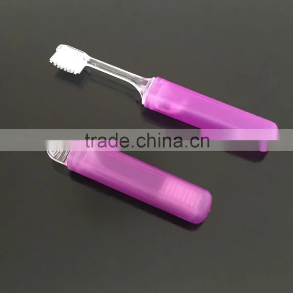 Transparent Feature High Quality Travel Toothbrush Case, Foldable Tooth Brush , Tooth Brush Manufacturer photo-2