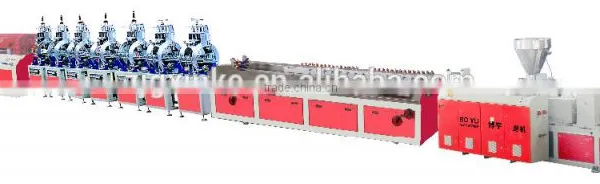 PVC Imitation Marble Profile Production Line,PVC Marble Profile Making Machine photo-4