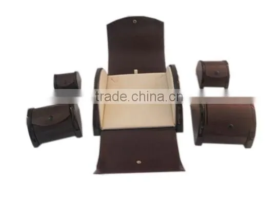 Archy Glossy Wooden Paper Jewelry Box photo-2