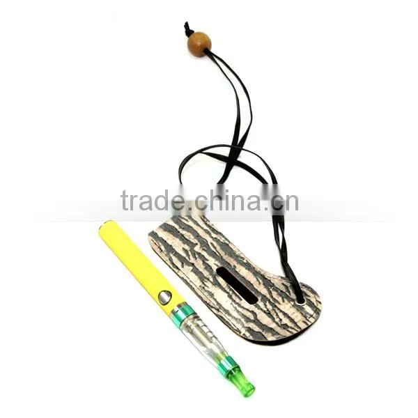 2014 Fashion Ego Leather Pouch e Cig Neck Lanyard With Colorful Ecig Bag photo-2