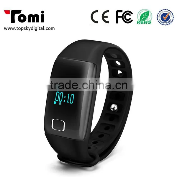 Smart Wristband Heart Rate Monitor Smart Bracelet Bluetooth Pedometer for Smart Phone Long Stand by photo-4