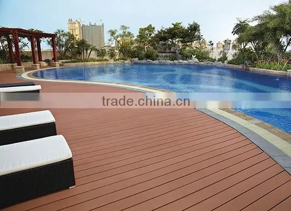 UV Anti Waterproof Outdoor Decking Board WPC Floor photo-3