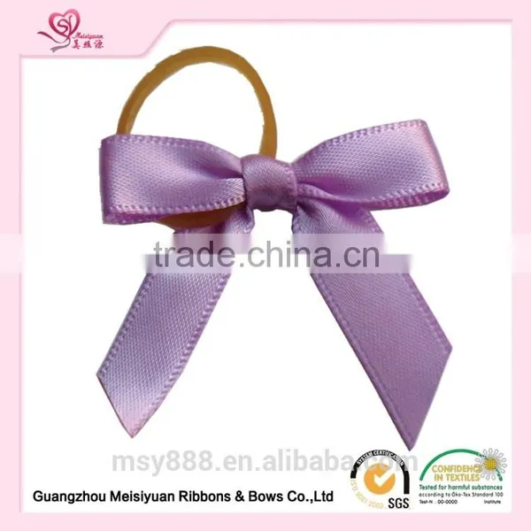 Hair Wraps Polyester Ribbon Wedding Decoration Party Decorative Bows Fabric Pull Bows for Sale photo-2