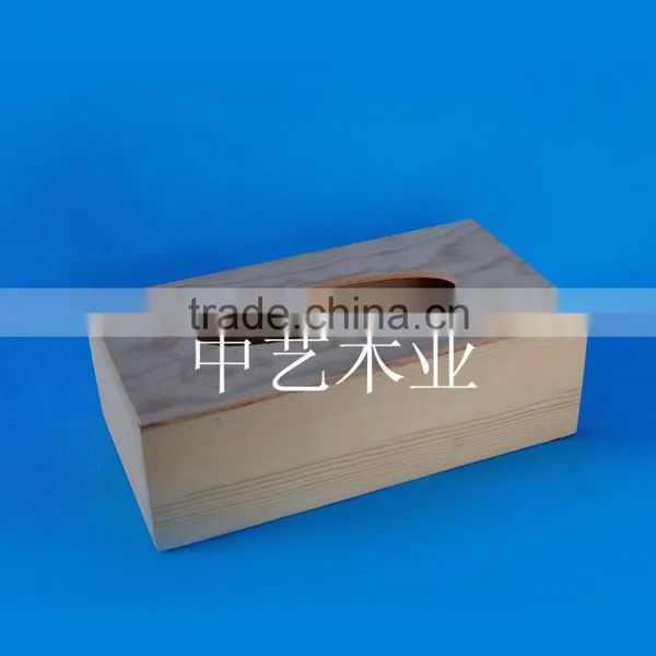 China Suppliers FSC&SA8000 Solid Raw Wood Wooden Tissue Box for Wholesale photo-5