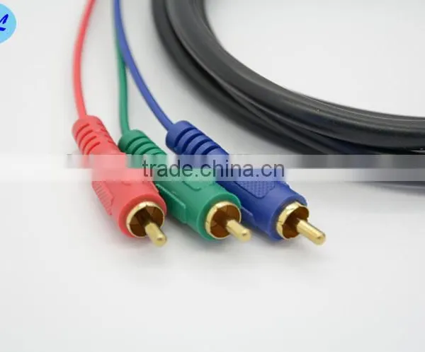 VGA to 3RCA Cable With Gold Plated 10m photo-3