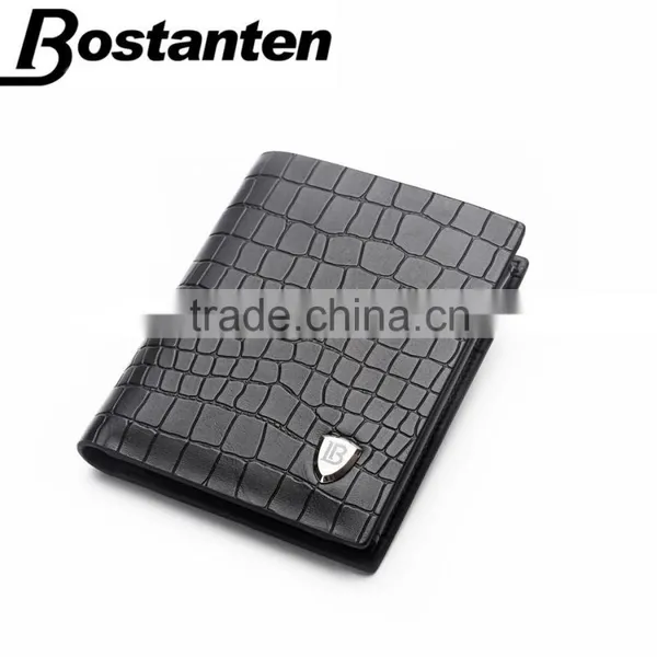 Cowhide Leather Men Short Wallet Pocket Designer Purses