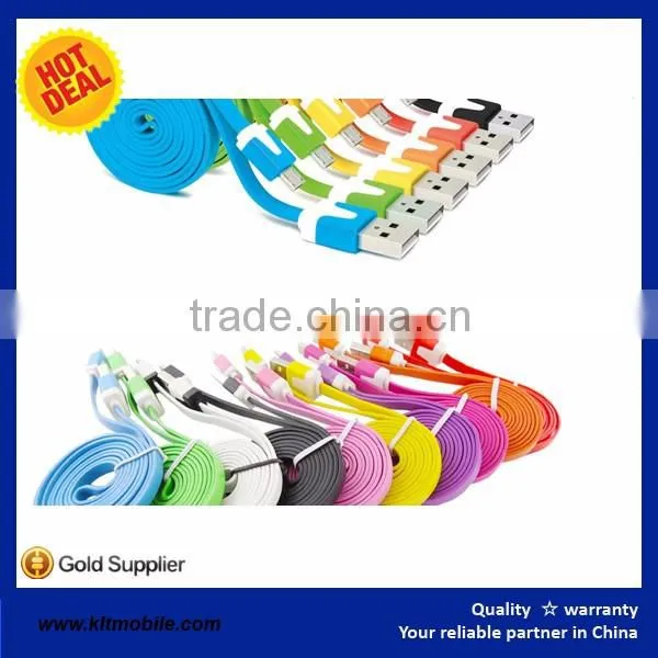 Ultra Thin Micro USB Cable Data Transfer Power Cable Lead photo-3