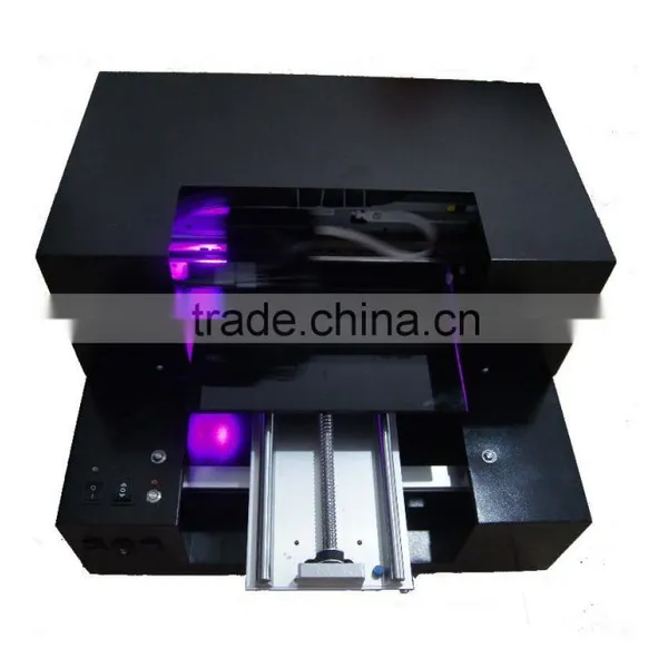 A3 Size Small Format uv Flatbed Printer for ID Card, Phone Case,Pen, CD, Leather,Metal,Wood Ect photo-2