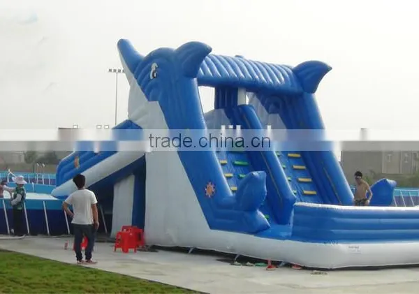 Cheap Inflatable Bouncer Giant Inflatable Water Slide for Kids Outdoor Play photo-5