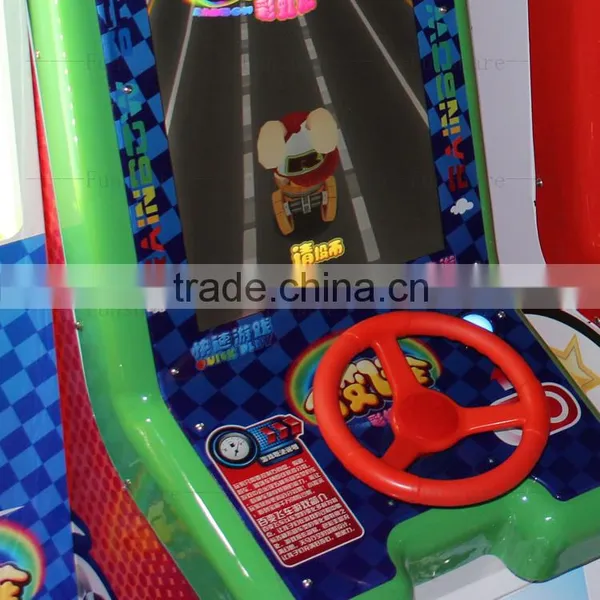 Funshare 2015 Kids Driving Car Game Machine Electric Racing Car Game Machine Prize Game Machine photo-4