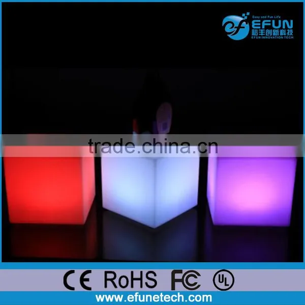 Wireless Remote Control Rgb Color Mood Light up Led Waterproof Pool Cube photo-2