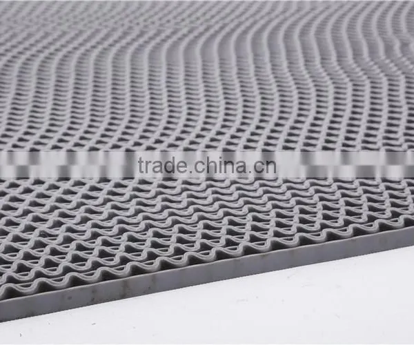 Anti Slip Pvc s Type Mat for Bathroom, Kitchen photo-3