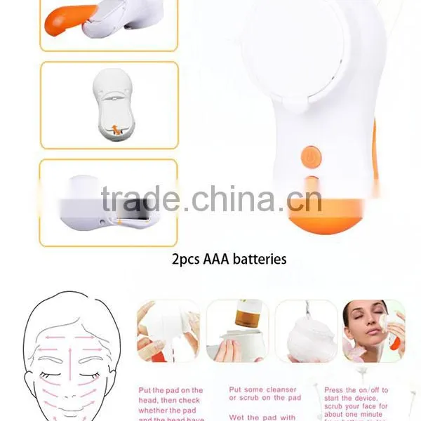 Vibration IPX7 Waterproof Electric Facial Cleansing Brush photo-3