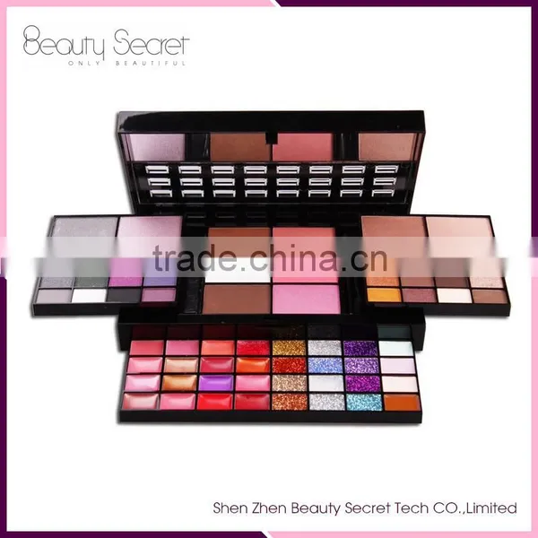 2016 Wholesale 74 Color Eyeshadow Palette Packaging Glitter Eyeshadow photo-3