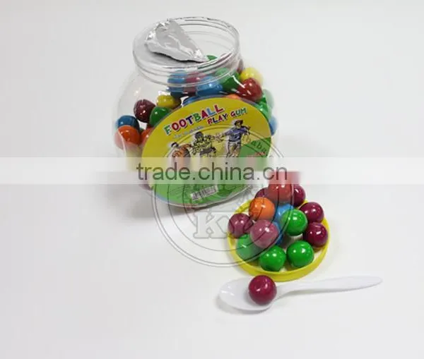 Football Crispy Bubble Gum Ball For Vending Machine photo-3