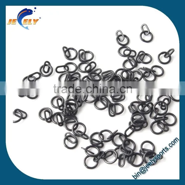 Carp Fishing Rigs Solid Ring With Oval Rig Ring Swivels Clips