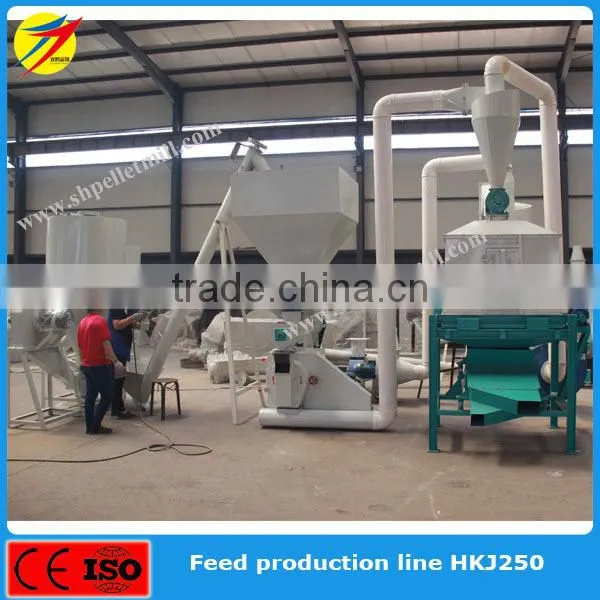 Vertical Type Crushing and Blending Machine of Grain,rice,wheat for Sale for Livestock Feed photo-4