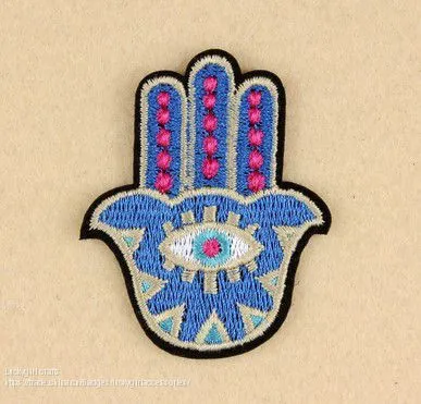 Hot Selling Disney Factory Made Black Tin Button Badge Children Embroidery Badge With Pin photo-3