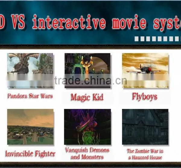 Interactive Attractions Full Motion Chair 5d Cinema With Full Effects for Amusement Park photo-5