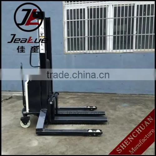 2T Straddle Semi Electric Forklift Stacker photo-4