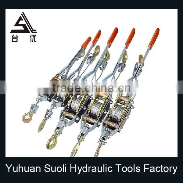 Manufacturing 2T Heavy Duty Car Puller With Double Gear Double Hook photo-6