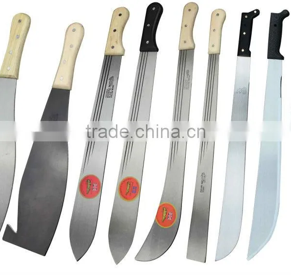 High Quality Sugarcane Cutlass Matchet or Machete With Wooden or Plastic Handle photo-4