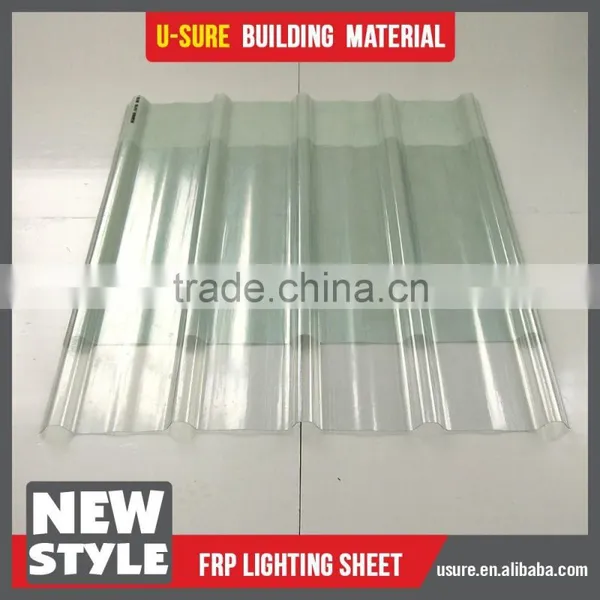 Flexible Transparent Fiberglass Reinforced Plastic Sheet for Greenhouse Cover photo-4