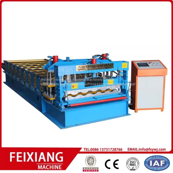 Metal Roof Glazed Tile Making Forming Machine photo-3