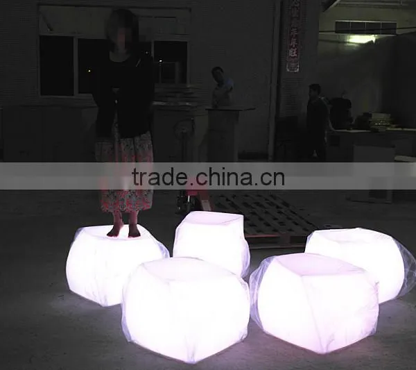 Light Furniture Cube Led/PE 16 Colors Led Cube photo-4