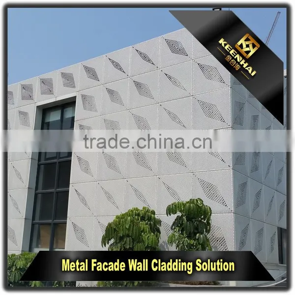 Hollow Out Panels Decorative Outdoor Sheet Metal Aluminum Wall Covering photo-5