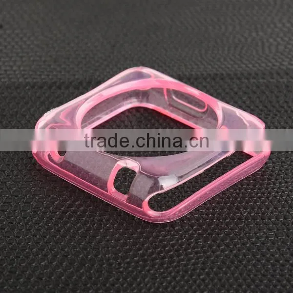 Ultra Thin Transparent Soft TPU Case for Apple Watch Accessories Rugged Cases photo-4