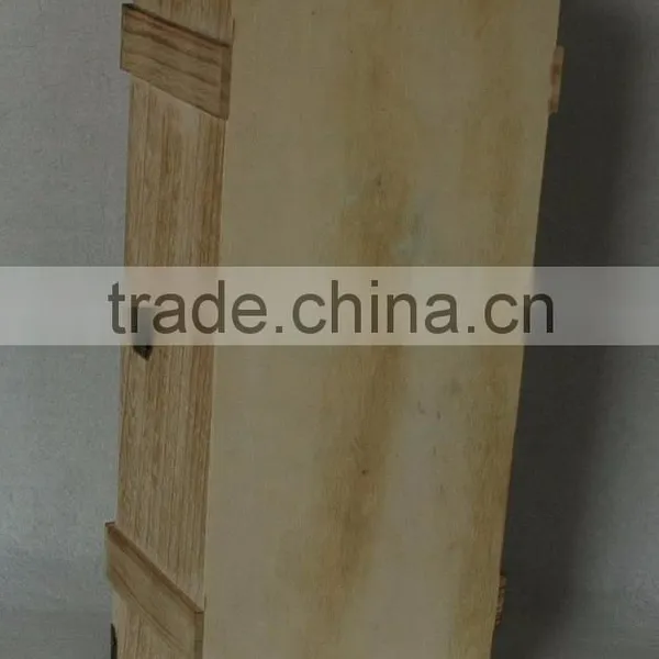 Unifinshed Antique Wooden Wine Box photo-6