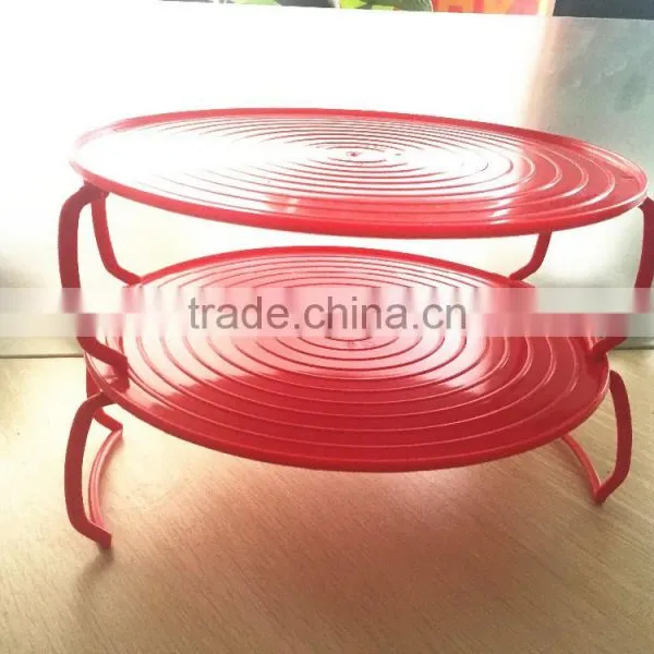 High Quality Plastic Ovenware Tray Rack Cover,plate Holder photo-5