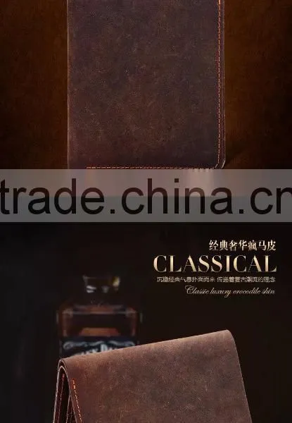 Wholesale New Fashion Full Grain Top Layer Leather Men Wallet With Customized Logo photo-2