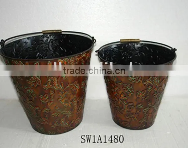 Duble-piece Iron Bucket