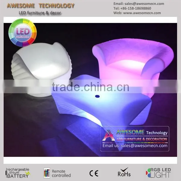 Led Illuminated Leisure Chair for Event Rental photo-4